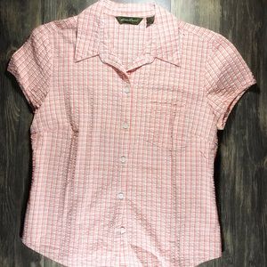 Eddie Bauer Shortsleeved Button Up